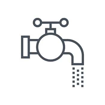 Water faucet icon