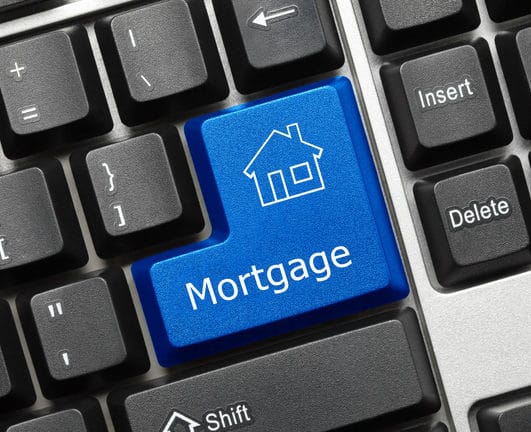 Conceptual Keyboard Mortgage (blue Key)